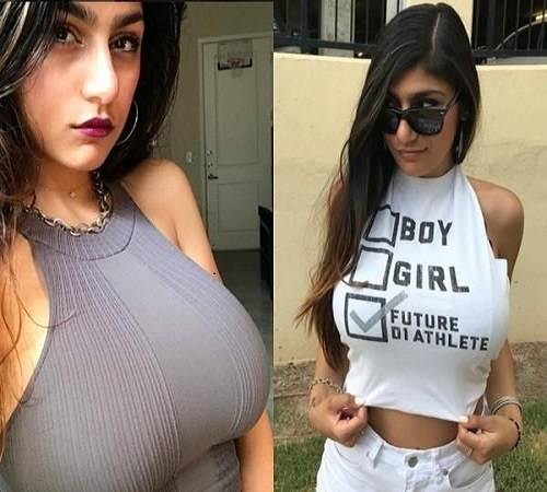 世界第一AV女優「卡莉法(Mia Khalifa)」因演出太火爆 遭恐怖份子威脅砍頭